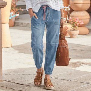 Sundance Jolienne Joggers Sky Wash Petite 6